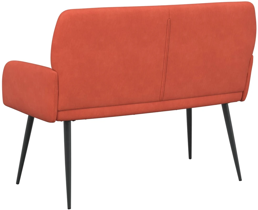 Dvivietė sofa su metalinėmis kojelėmis 2 vietos