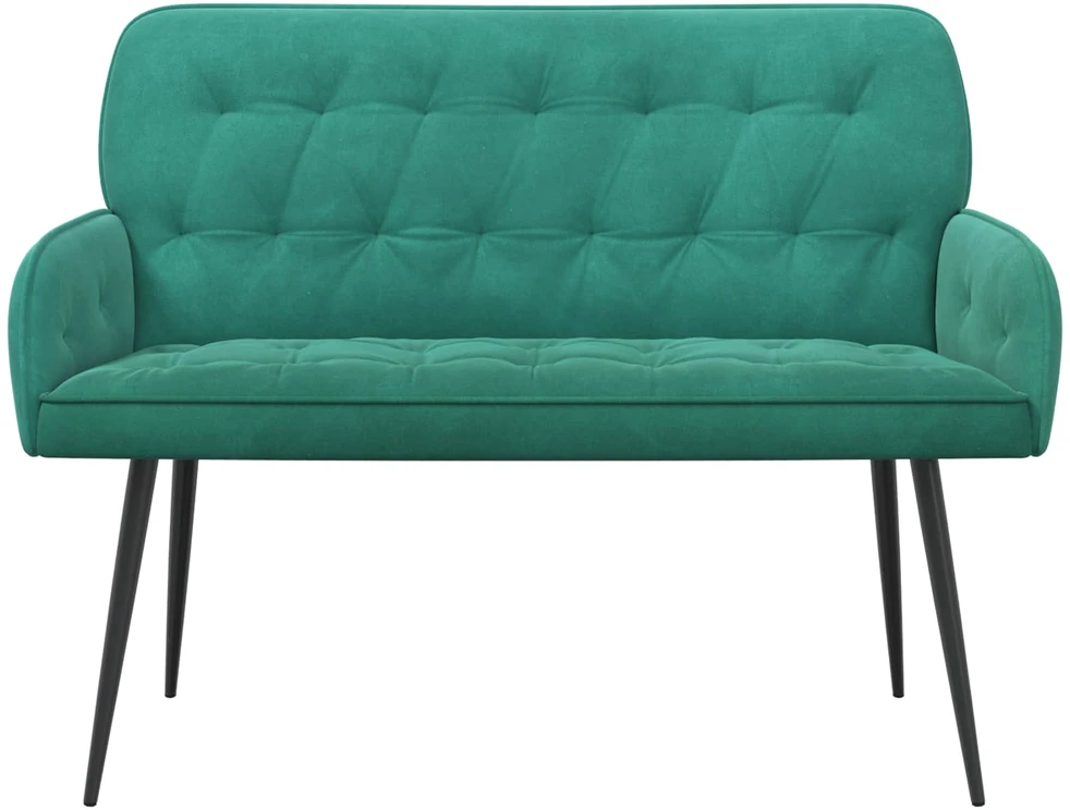 Dvivietė sofa su metalinėmis kojelėmis 2 vietos Turkio Aksomas