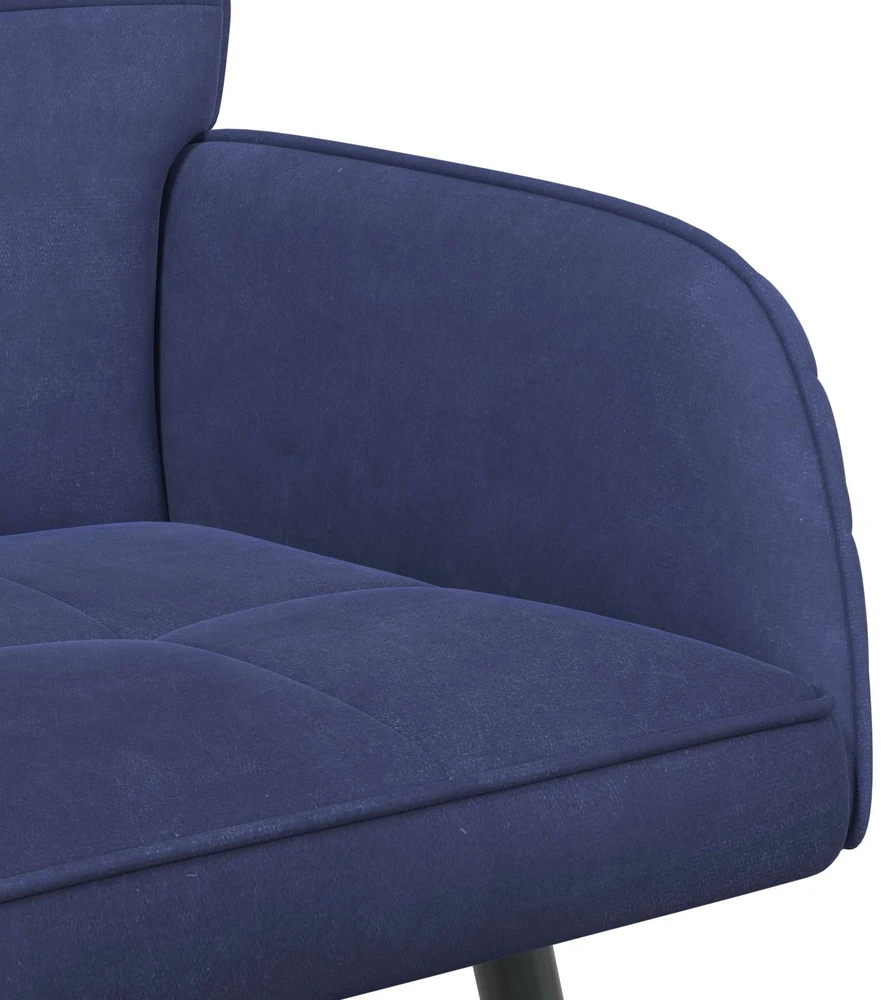 Dvivietė sofa su metalinėmis kojelėmis 2 vietos