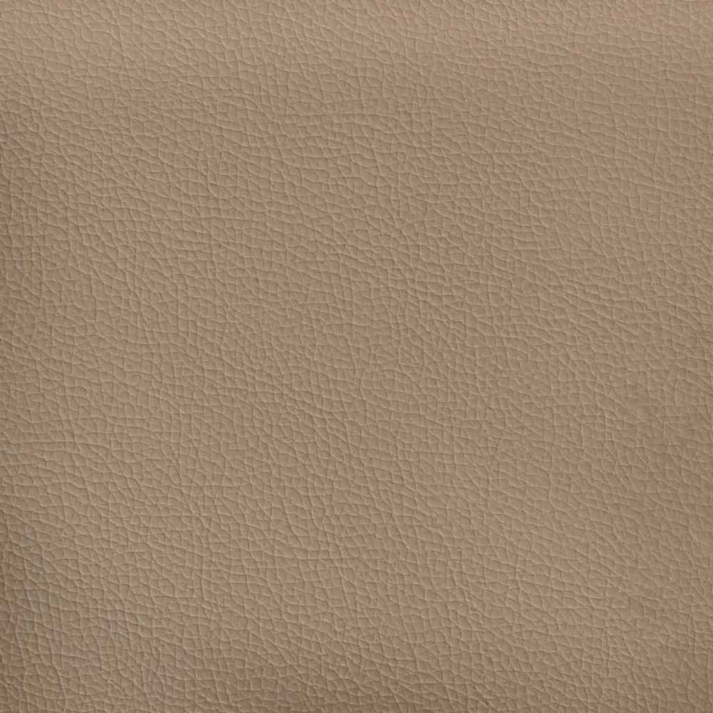 Dvivietė sofa su pagalvėlėmis, kapučino, 120cm, dirbtinė oda