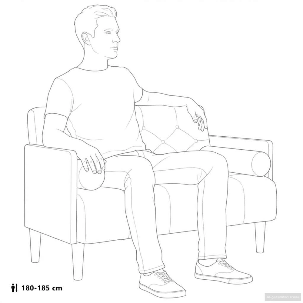 Dvivietė sofa su pagalvėlėmis, kreminės spalvos, 110 cm, aksomas