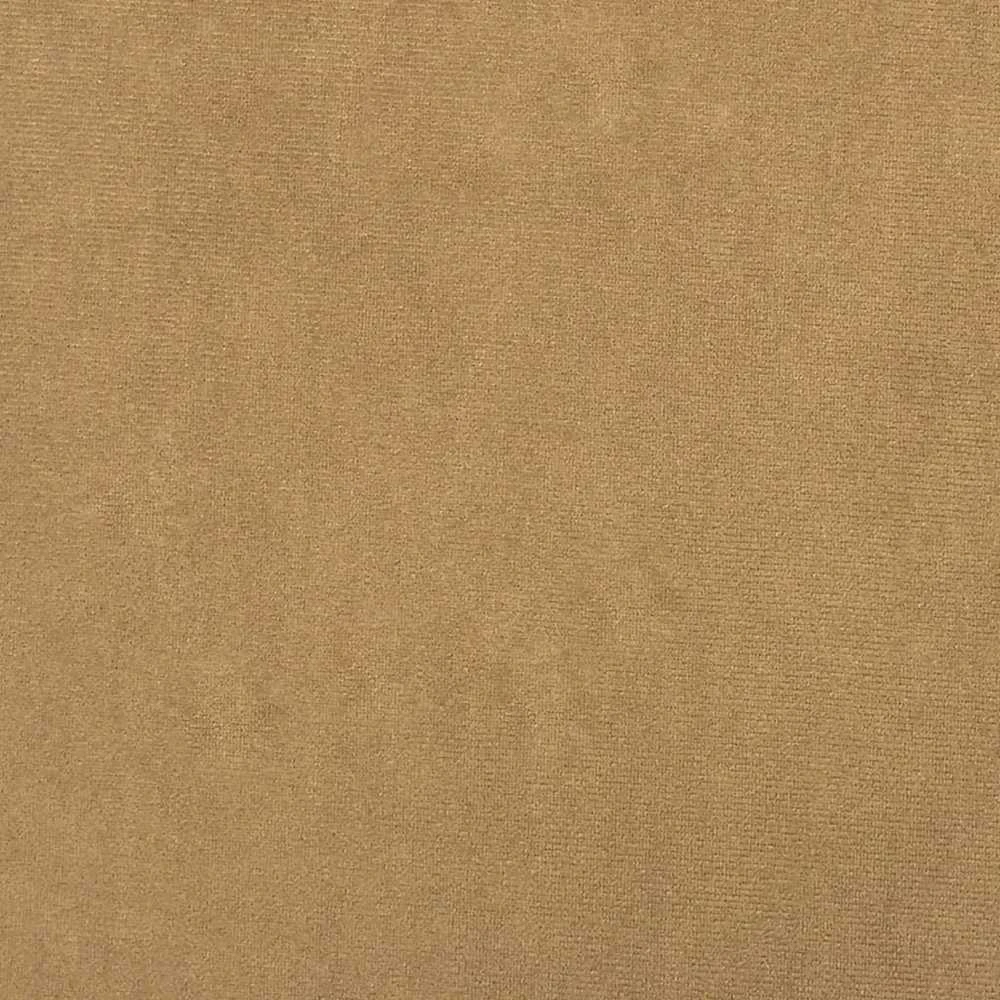 Dvivietė sofa su pagalvėlėmis, rudos spalvos, 140cm, aksomas