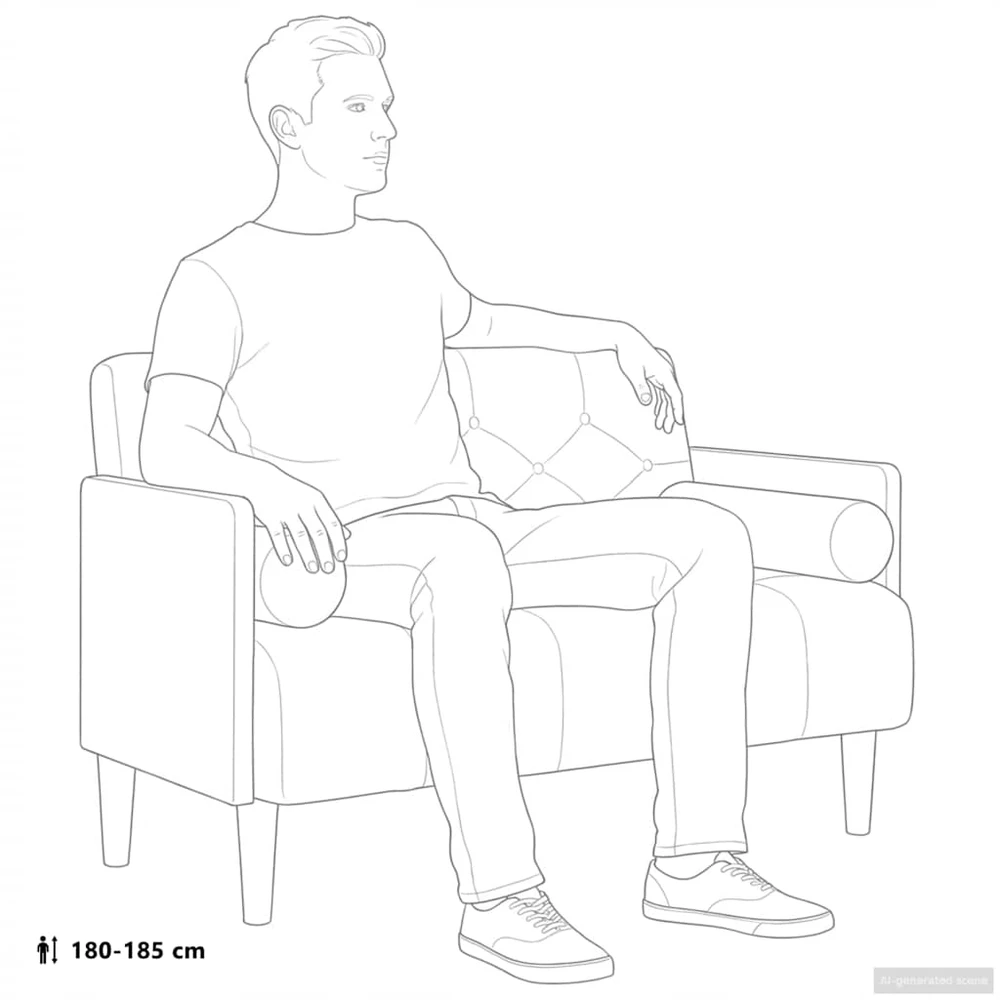 Dvivietė sofa su pagalvėlėmis, tamsiai pilka, 110 cm, aksomas