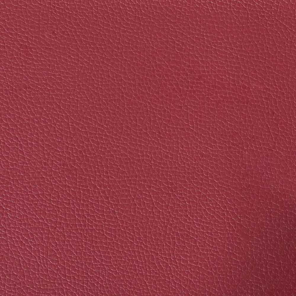 Dvivietė sofa su pagalvėlėmis, vyno, 140cm, dirbtinė oda
