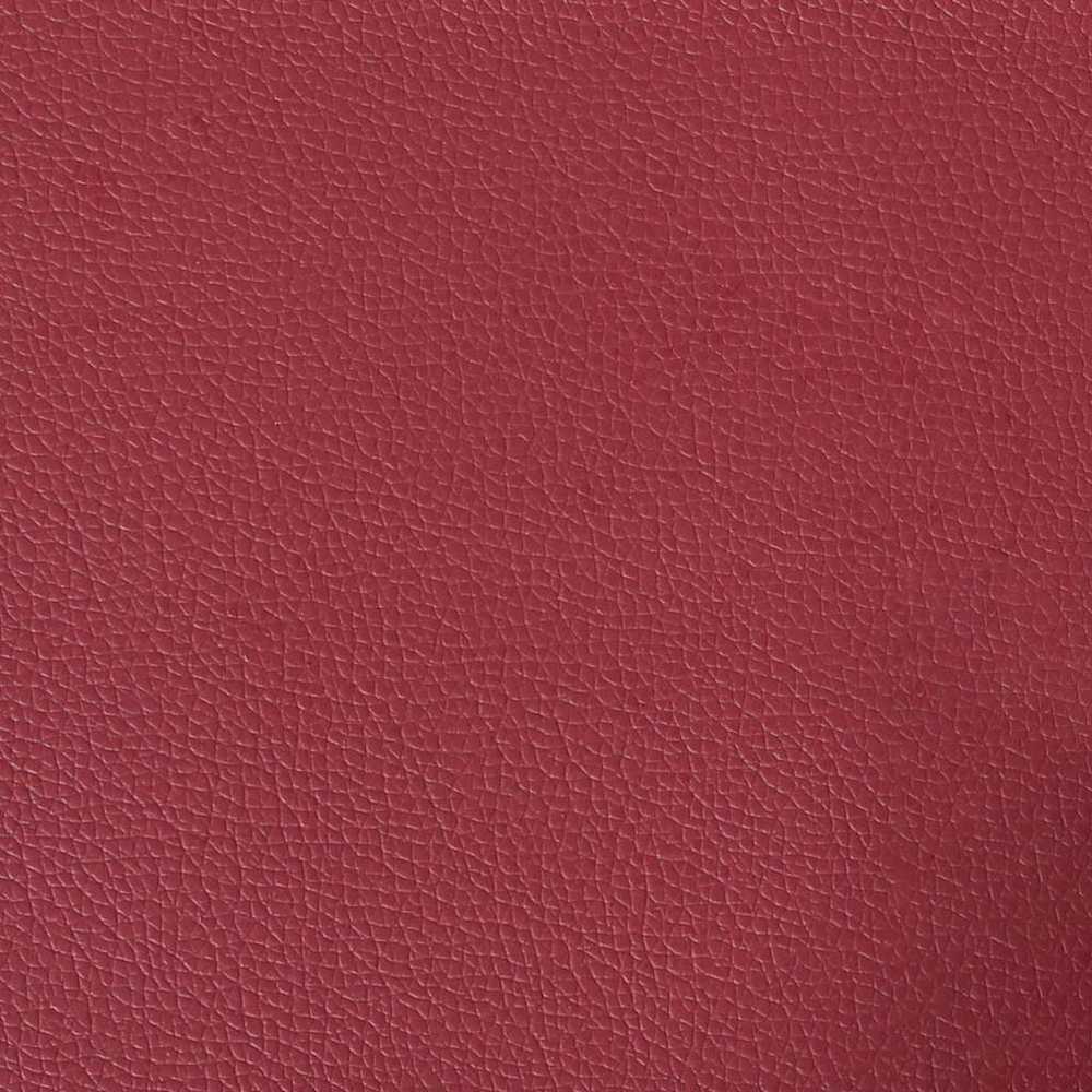 Dvivietė sofa su pagalvėlėmis, vyno, 140cm, dirbtinė oda