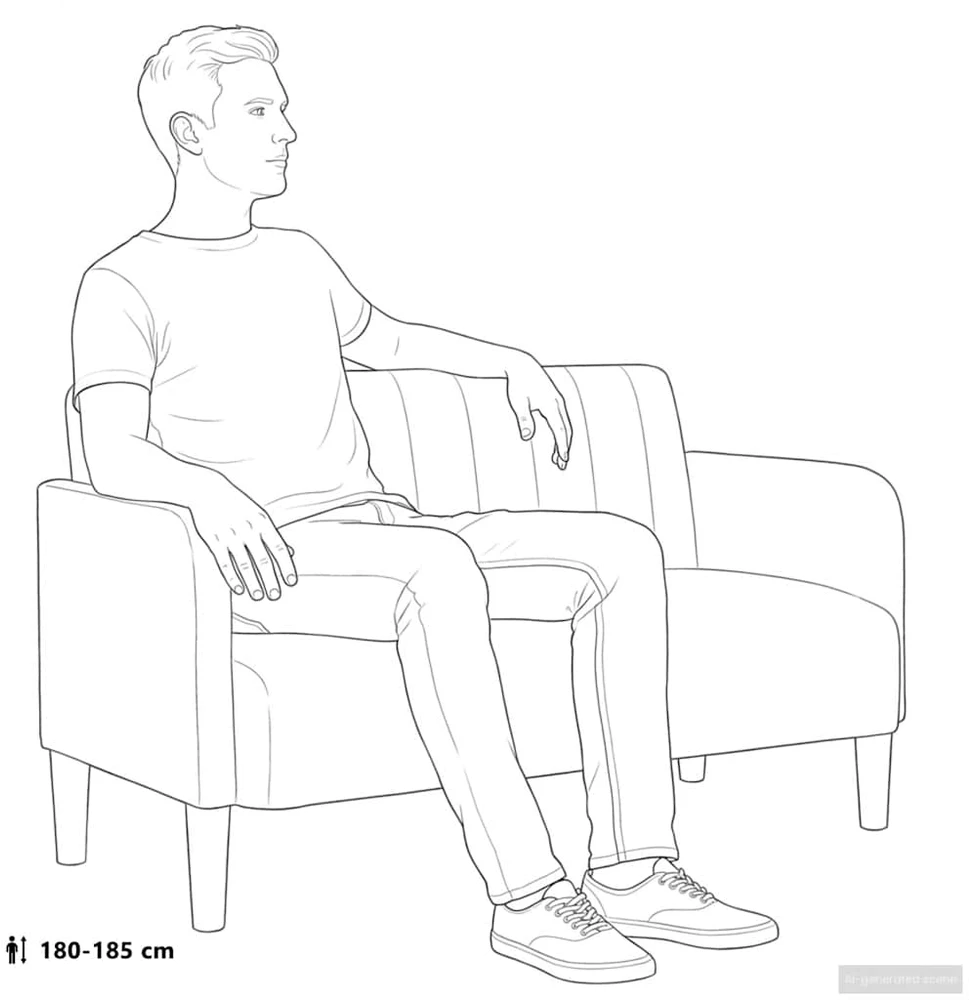 Dvivietė sofa, šviesiai pilka, 109 cm, aksomas