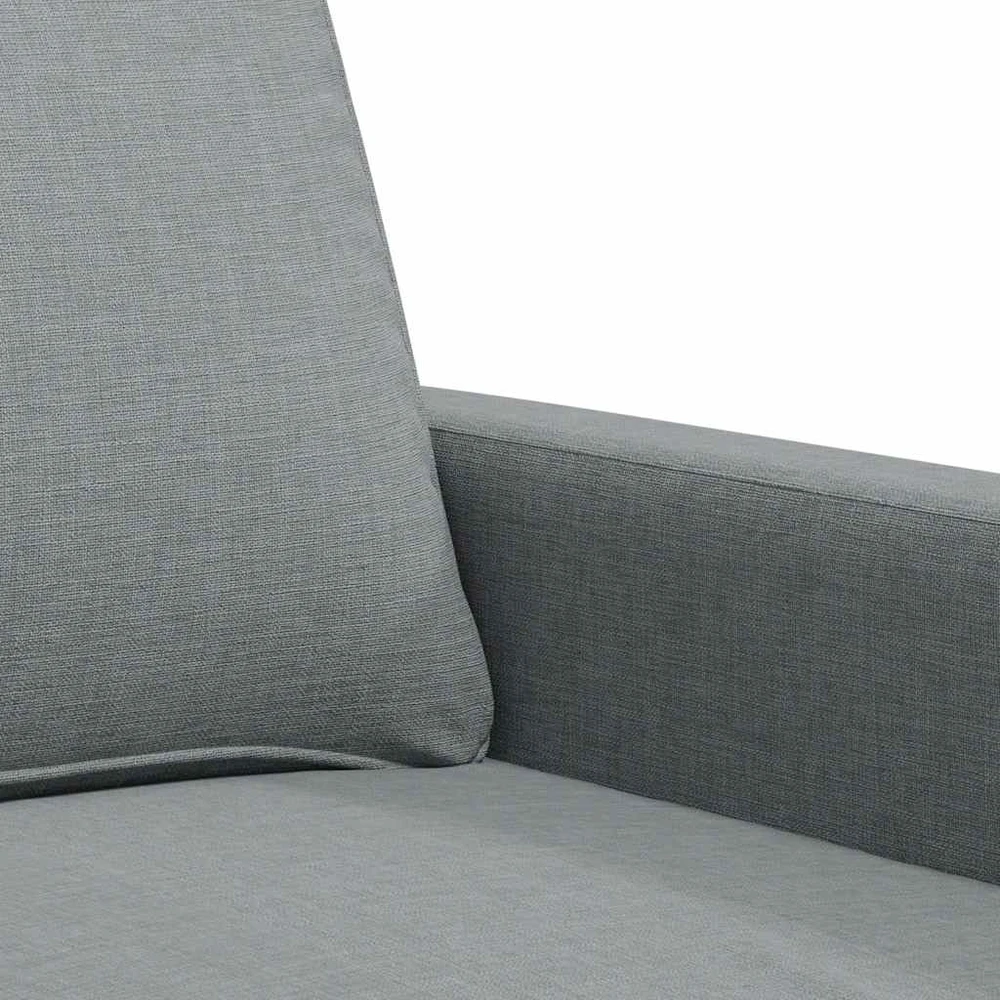 Dvivietė sofa, šviesiai pilkos spalvos, 140cm, audinys