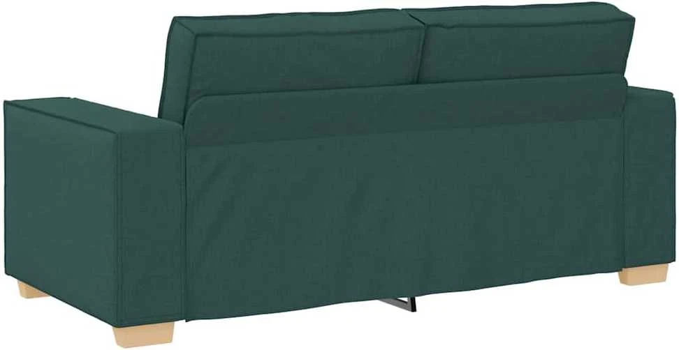 Dvivietė sofa, tamsiai žalia, 180x78x84 cm, audinys