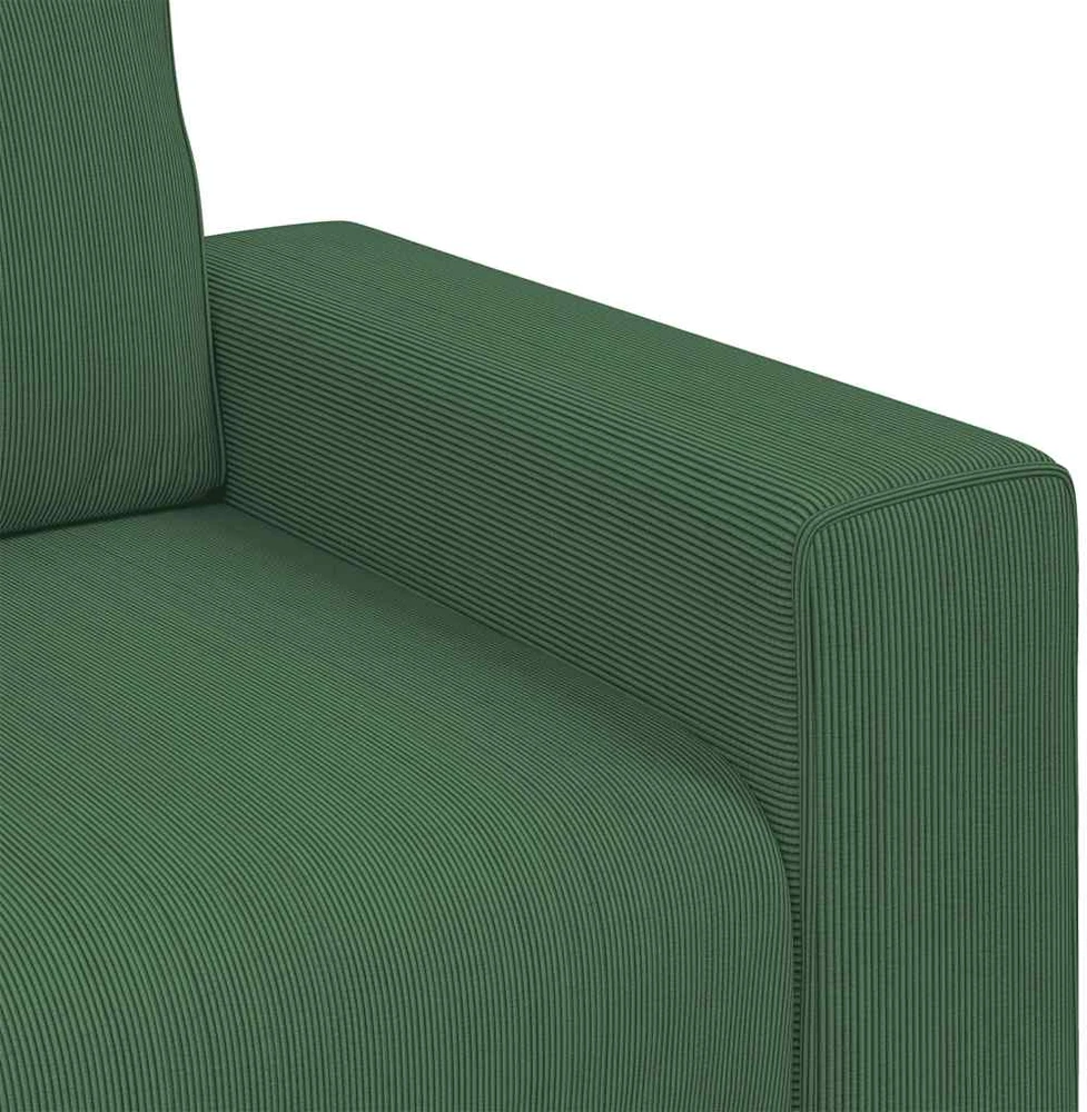 Dvivietė sofa, tamsiai žalia, 160x77x82 cm, velvetas, audinys
