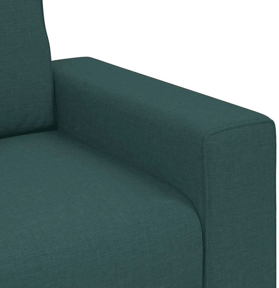 Dvivietė sofa, tamsiai žalia, 180x77x82 cm, audinys
