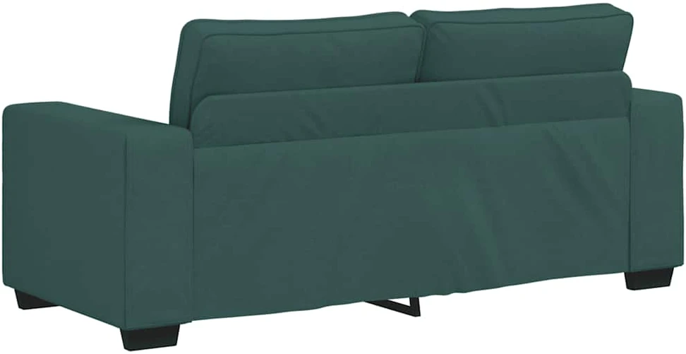 Dvivietė sofa, tamsiai žalia, 180x77x82 cm, audinys