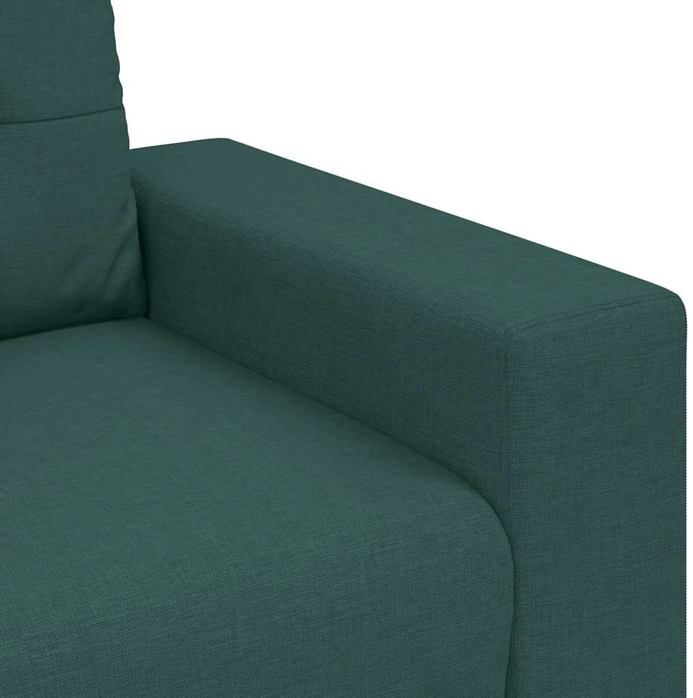 Dvivietė sofa, tamsiai žalia, 180x77x82 cm, audinys