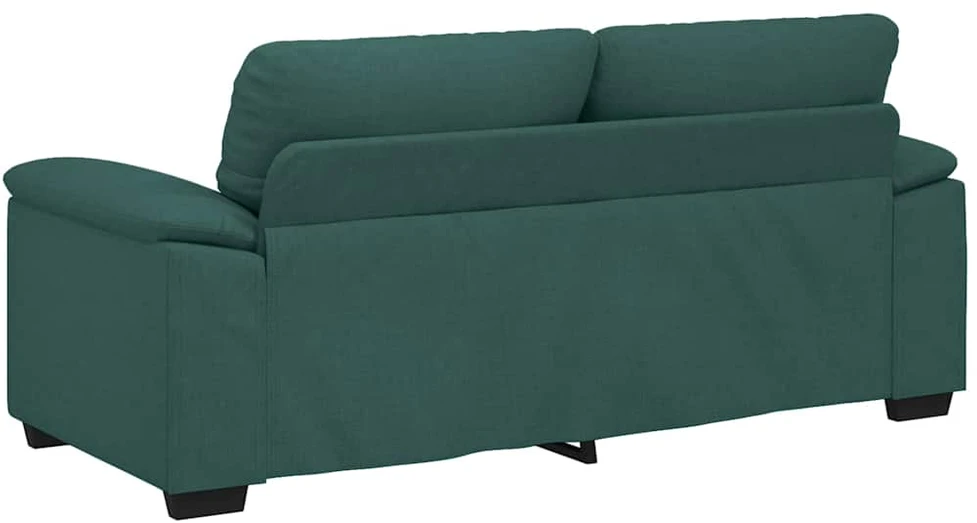 Dvivietė sofa, tamsiai žalia, 180x81x84 cm, audinys