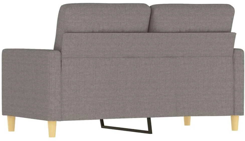 Dvivietė sofa, taupe spalvos, 120cm, audinys