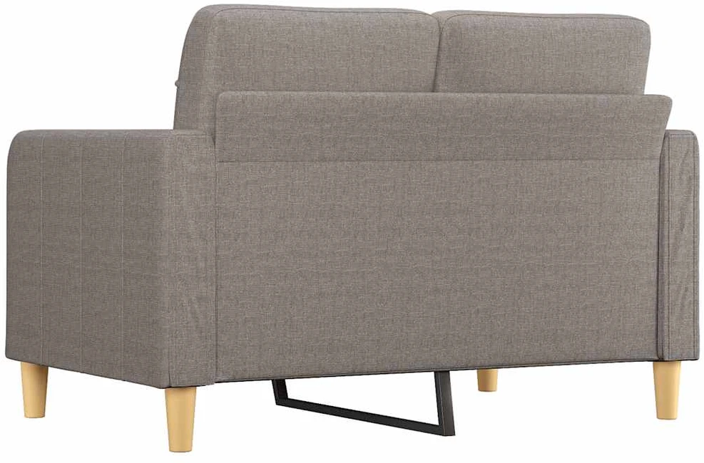 Dvivietė sofa, taupe spalvos, 120cm, audinys