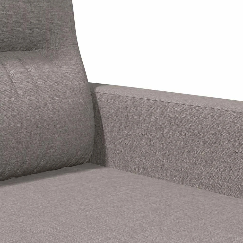 Dvivietė sofa, taupe spalvos, 140cm, audinys