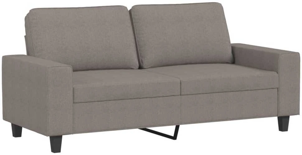 Dvivietė sofa, taupe spalvos, 140cm, audinys
