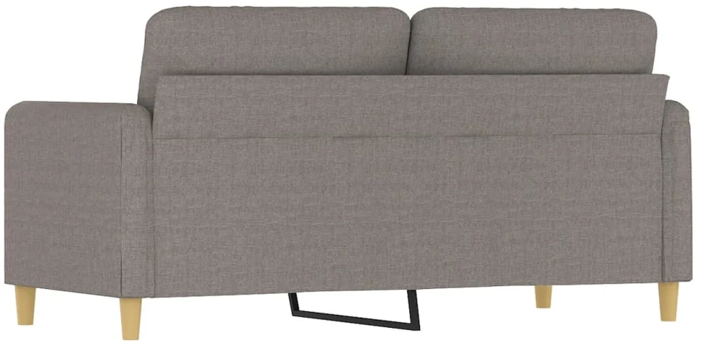 Dvivietė sofa, taupe spalvos, 140cm, audinys