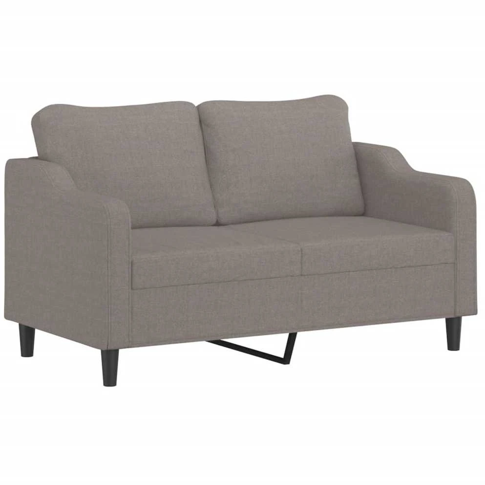 Dvivietė sofa, taupe spalvos, 140cm, audinys