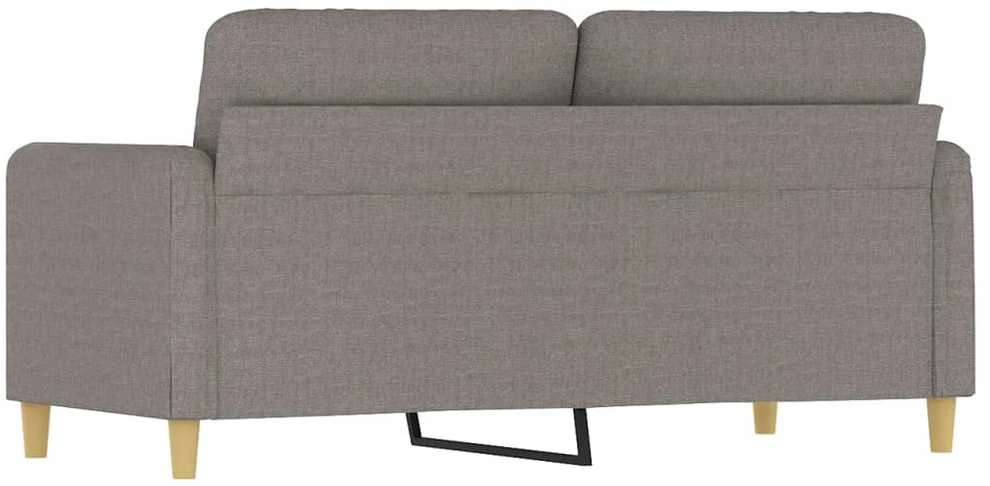 Dvivietė sofa, taupe spalvos, 140cm, audinys