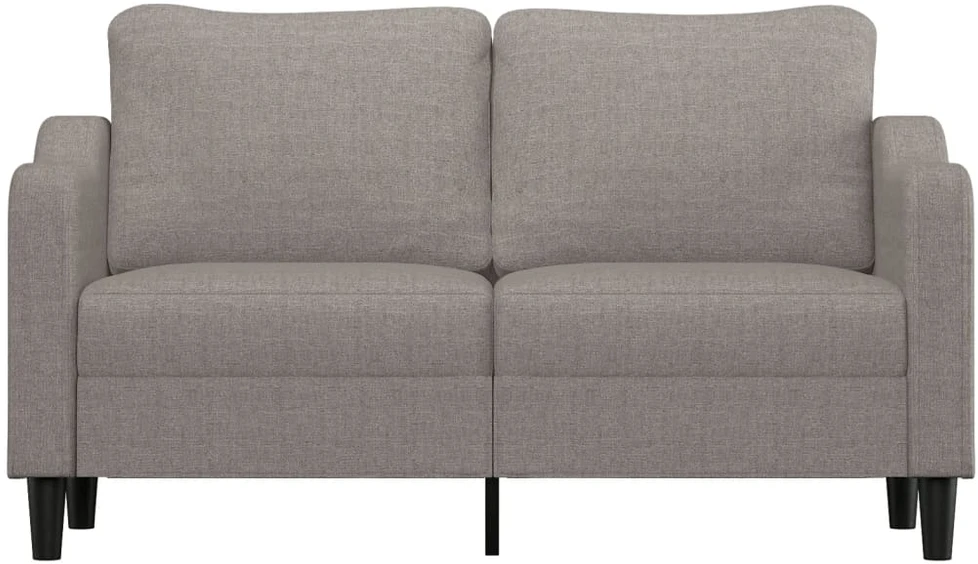 Dvivietė sofa, taupe spalvos, 140cm, audinys