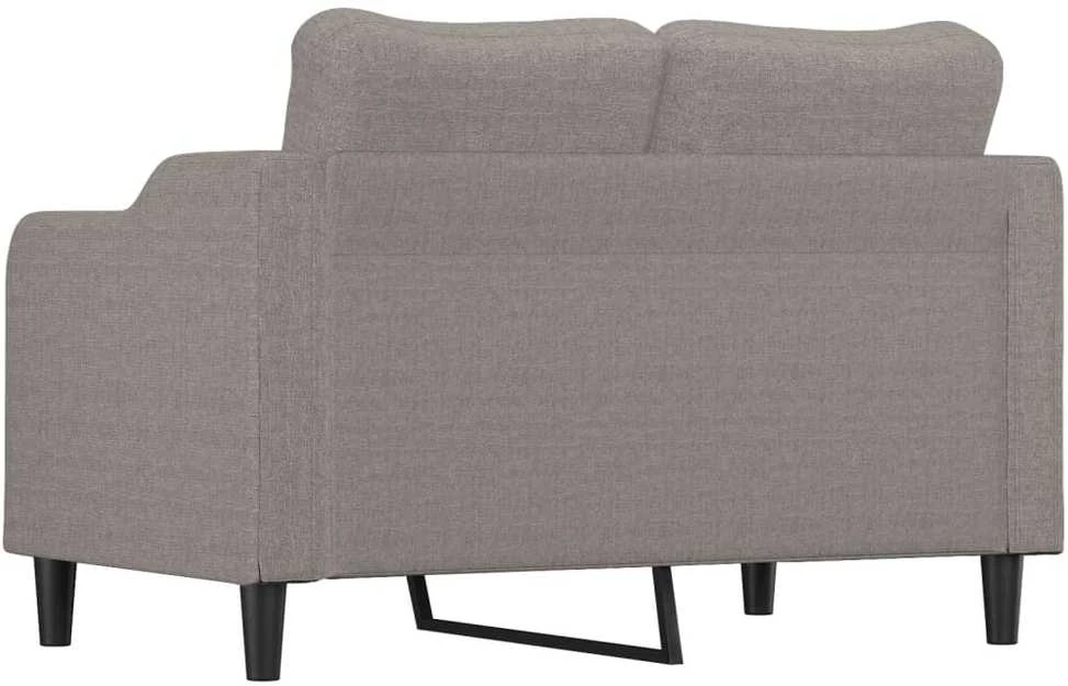Dvivietė sofa, taupe spalvos, 140cm, audinys