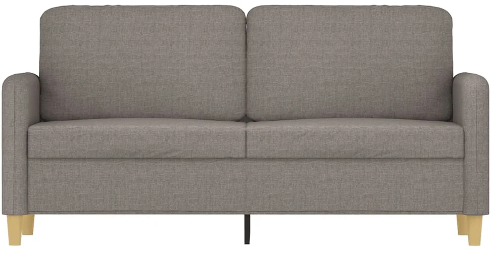 Dvivietė sofa, taupe spalvos, 140cm, audinys