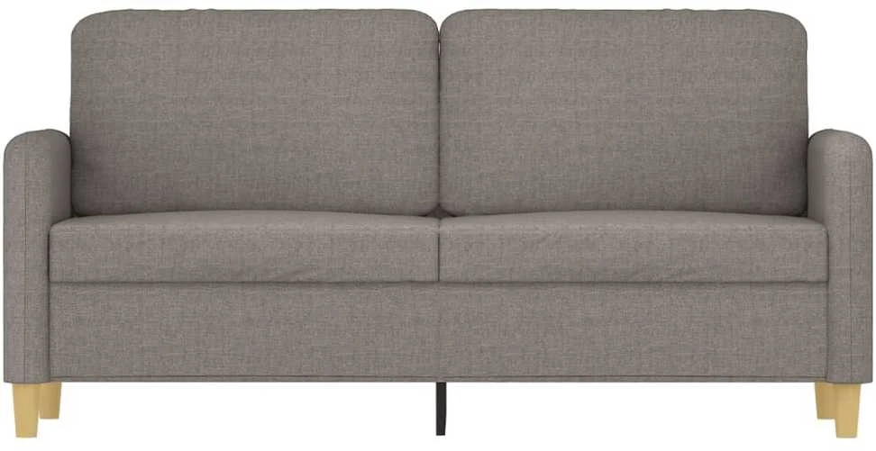 Dvivietė sofa, taupe spalvos, 140cm, audinys