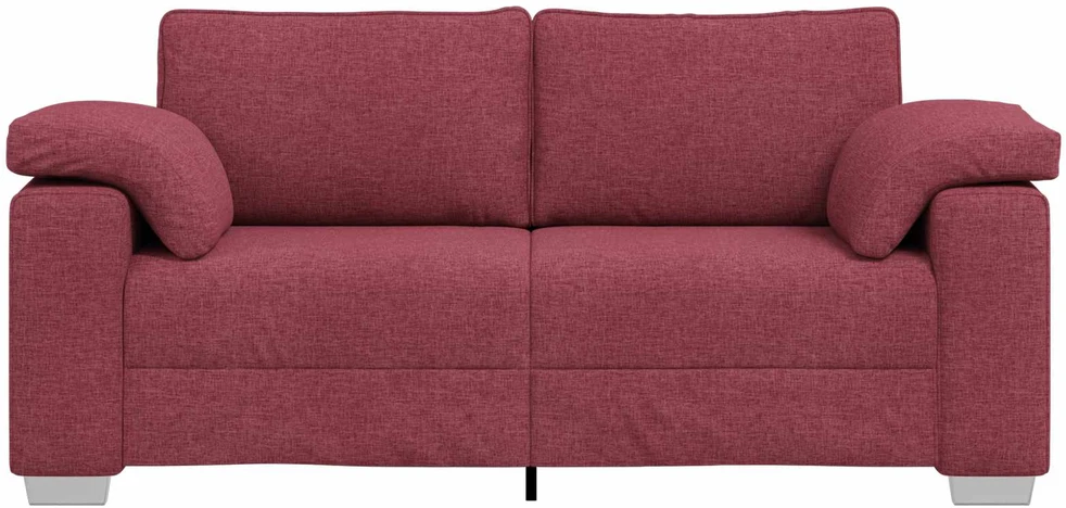 Dvivietė sofa Vyno raudona 180 cm audinys