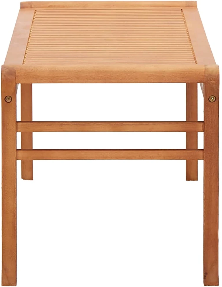 Dvivietis sodo suoliukas, 120cm, eukalipto medienos masyvas
