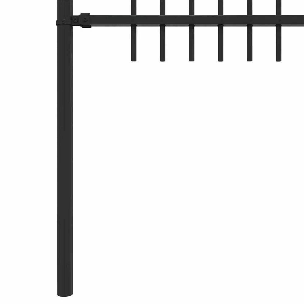Dygliuota arkinė tvora DRONTEN 200 x 110 cm Juoda