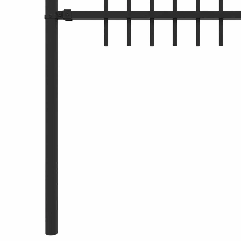 Dygliuota arkinė tvora DRONTEN 200 x 150 cm Juoda
