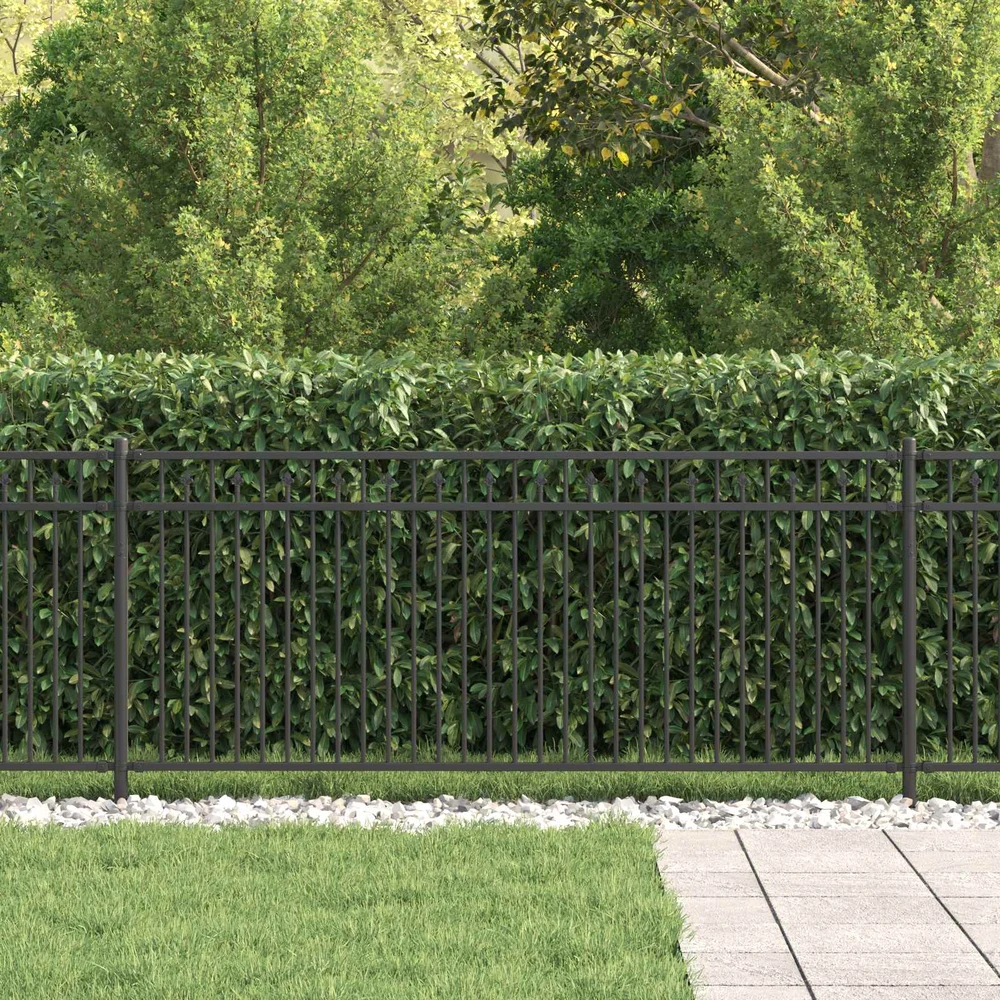 Dygliuota tvora BAARLO 200 x 130 cm Juoda