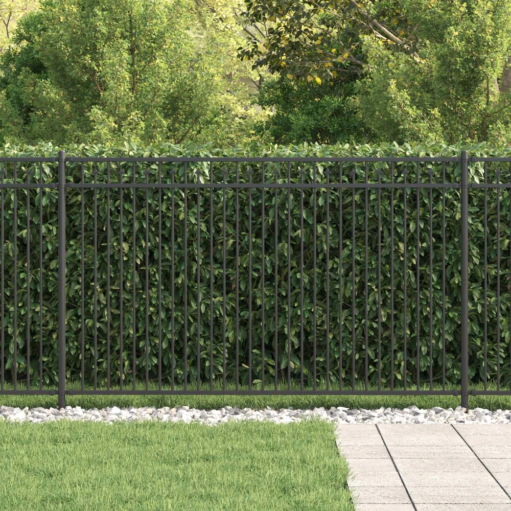 Dygliuota tvora BAARLO 200 x 166 cm Juoda