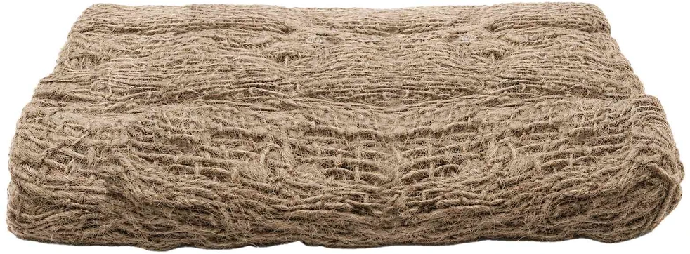 Džiuto atbrailos kilimas Natūrali 2 x 20 m