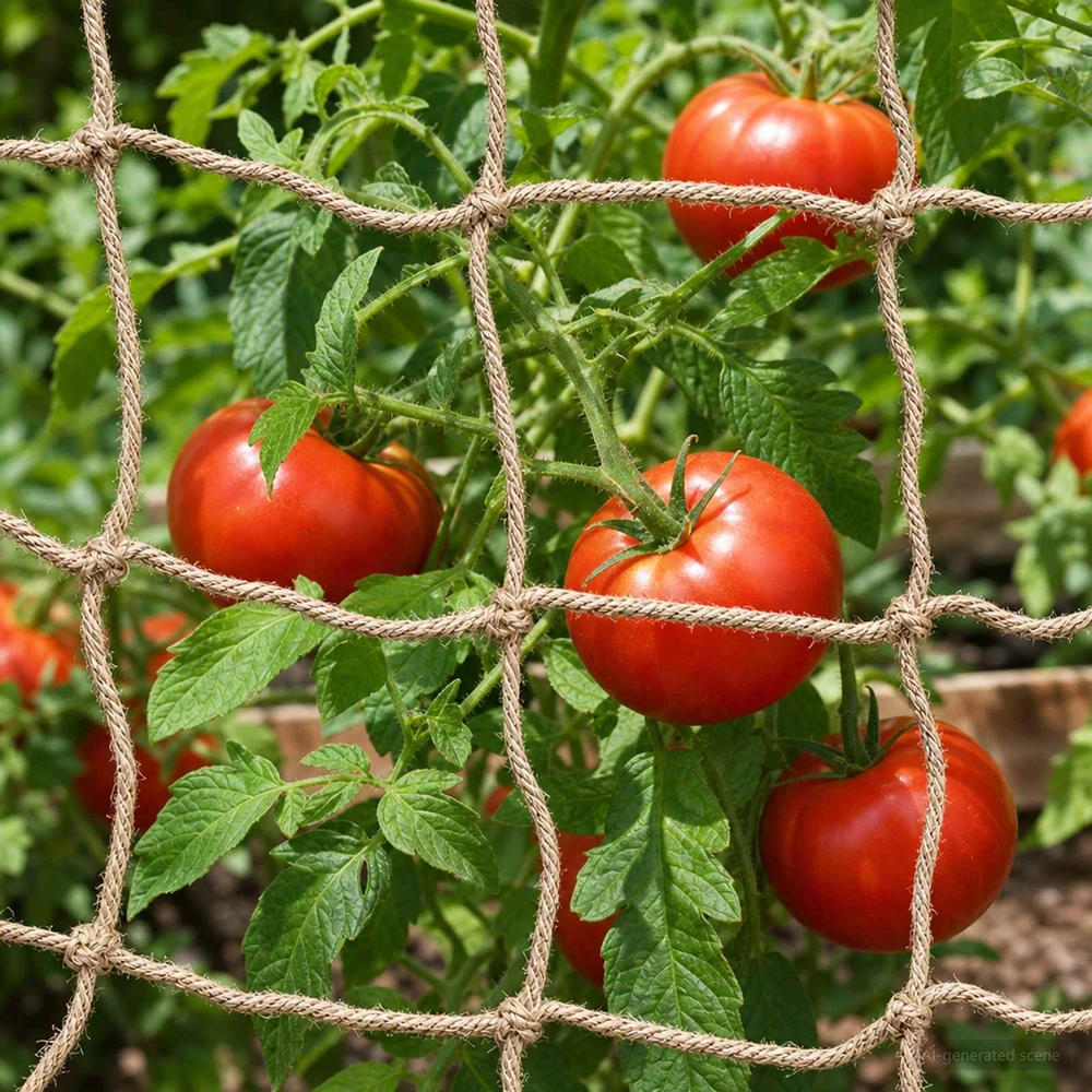 Džiuto augalų atramos tinklas Natūrali 1 x 10 m