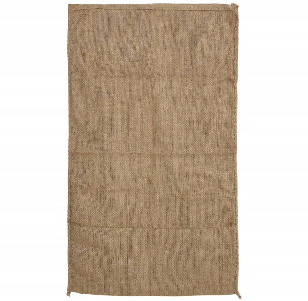 Džiuto maišai, 10vnt., 60x105cm, 100% džiutas, 340 g/m²