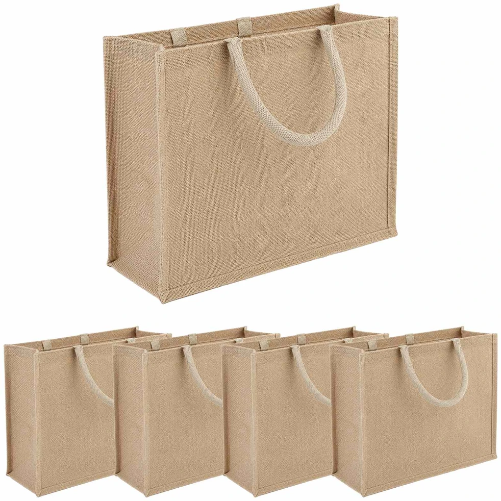 Džiuto piniginės 5 Natūrali 42 x 33 x 19 cm 100% Tossa Džiutas