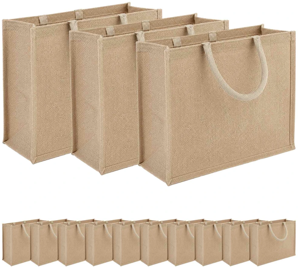Džiuto piniginės 50 Natūrali 42 x 33 x 19 cm 100% Tossa Džiutas