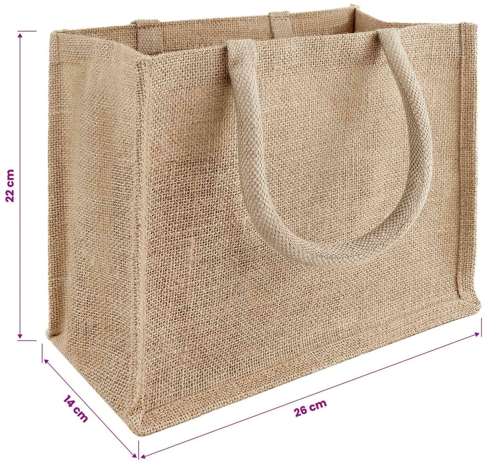 Džiuto piniginės 50 Natūrali 26 x 22 x 14 cm 100% Tossa Džiutas