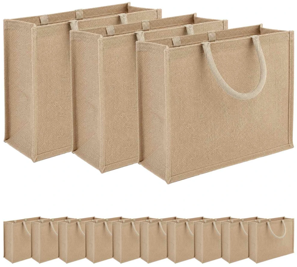 Džiuto piniginės 50 Natūrali 42 x 33 x 19 cm 100% Tossa Džiutas