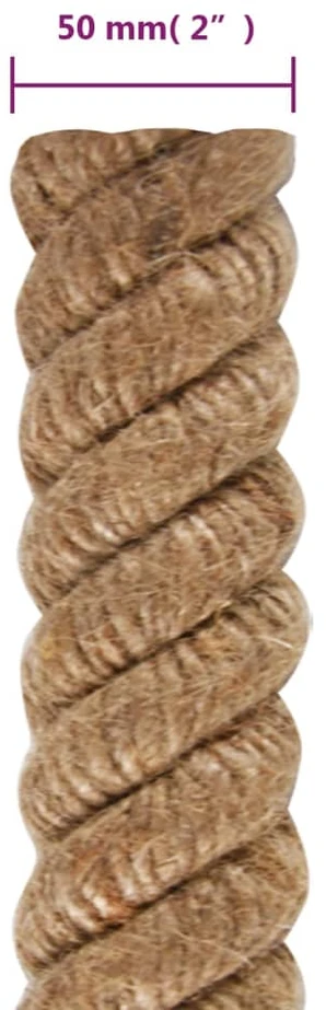 Džiuto virvė, 10 m ilgio, 50 mm storio