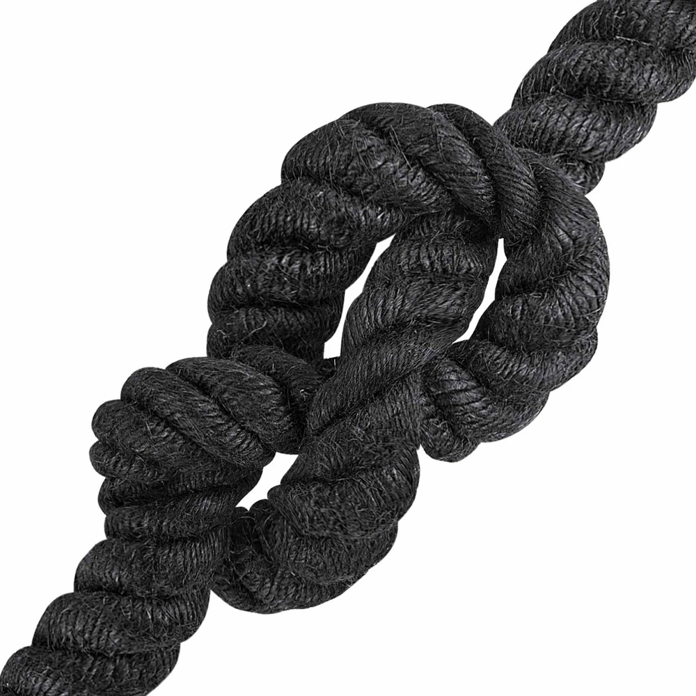 Džiuto virvė 240 mm 50 m Juoda 100% Tossa jutas