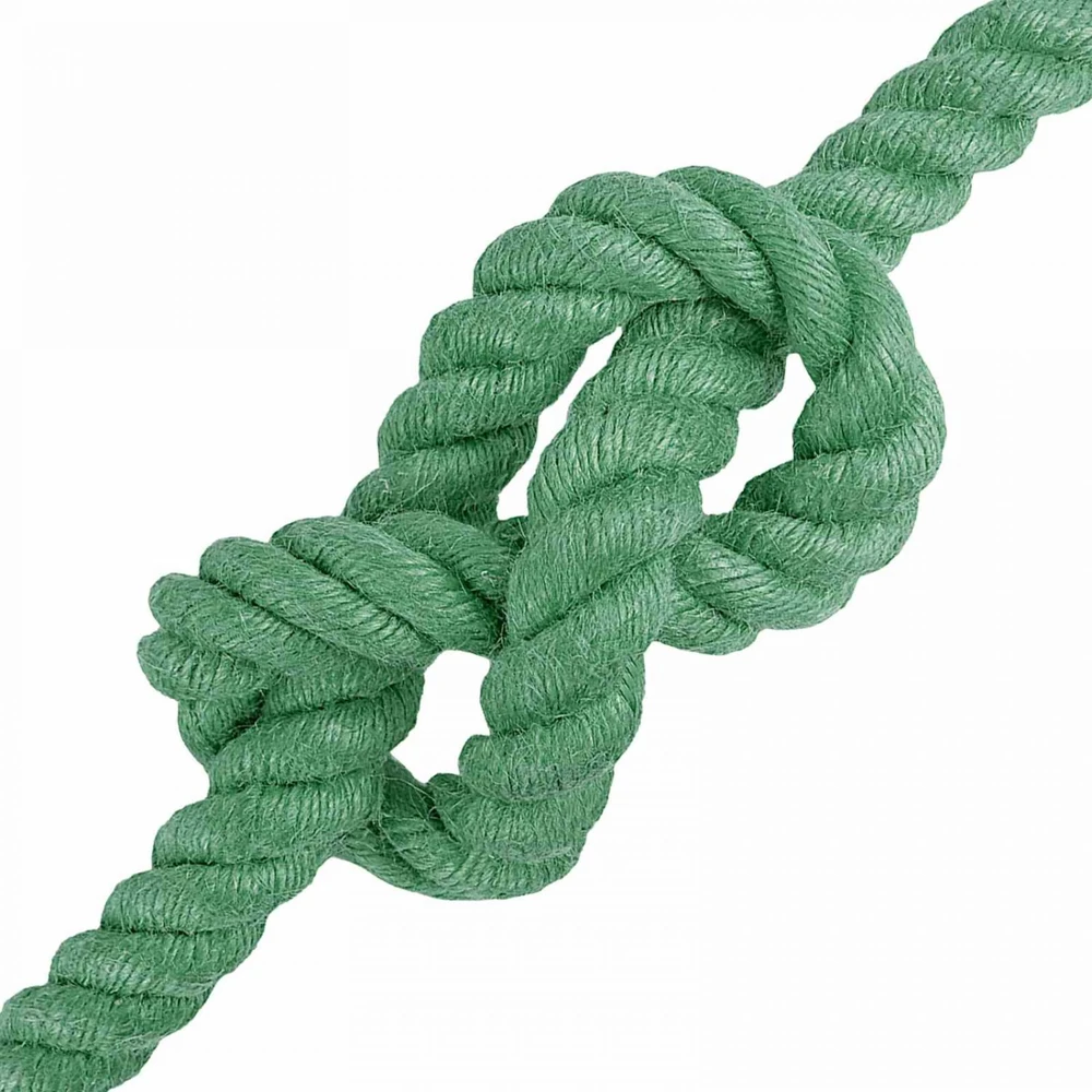 Džiuto virvė 24 mm Žalia 100% Tossa jutas