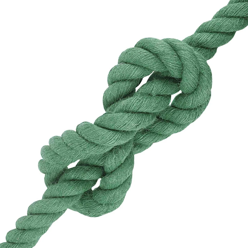 Džiuto virvė 36 mm Žalia 100% Tossa jutas