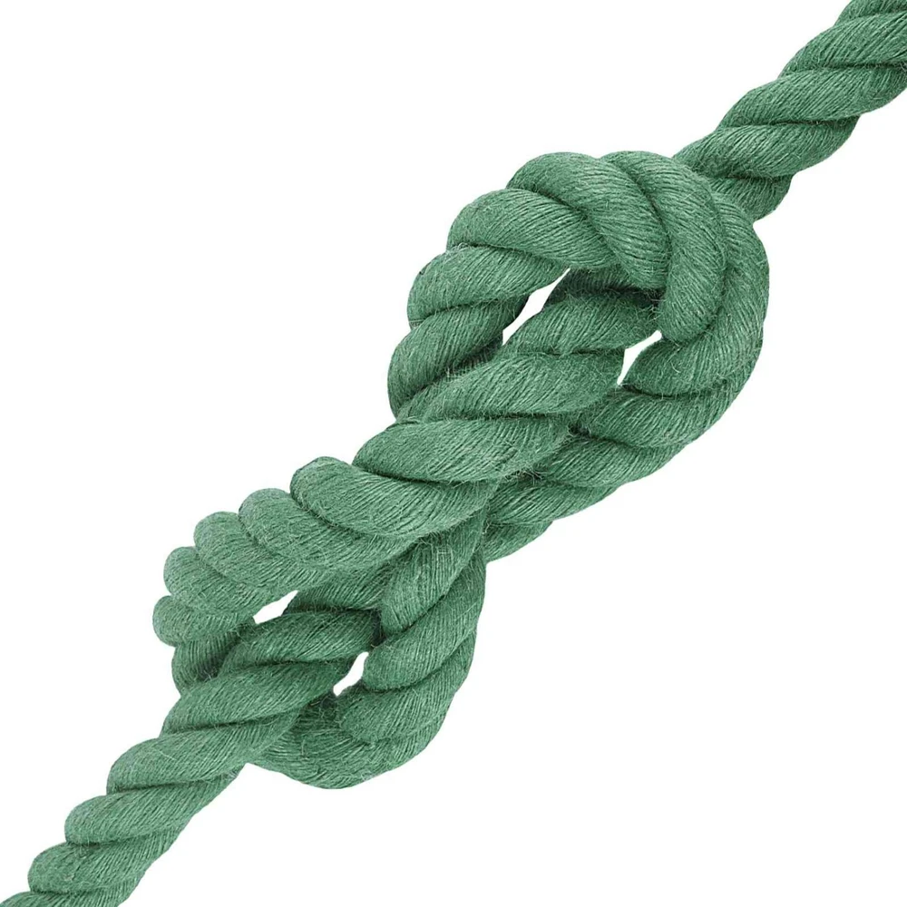 Džiuto virvė 30 mm Žalia 100% Tossa jutas