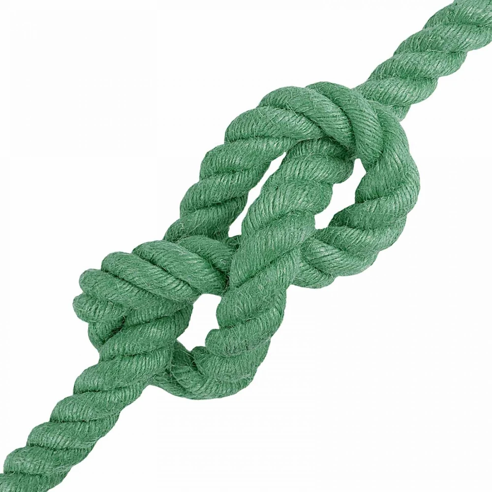 Džiuto virvė 20 mm Žalia 100% Tossa jutas