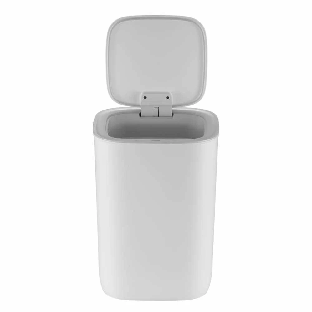 EKO Smart Šiukšliadėžė su jutikliu Morandi, baltos spalvos, 12l