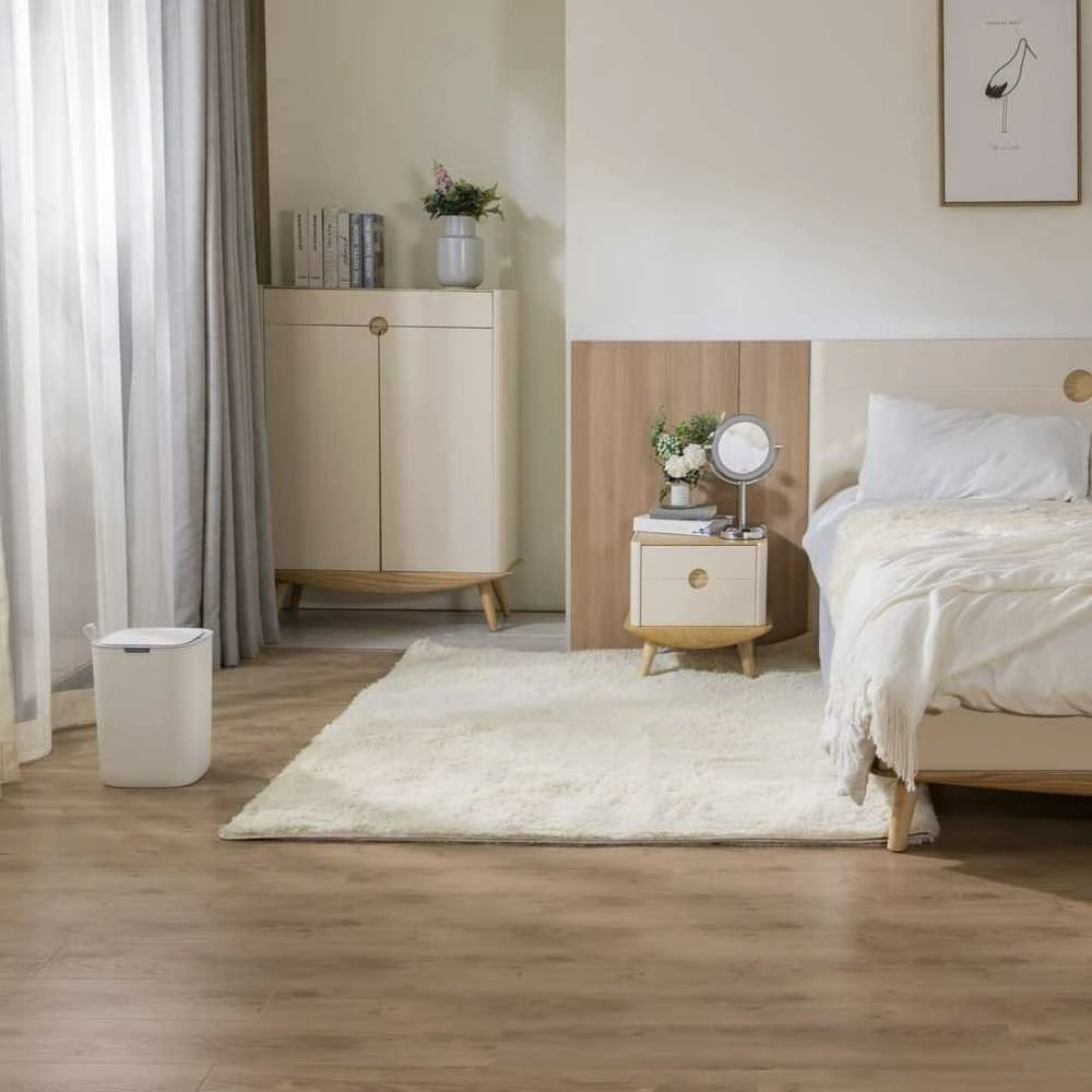 EKO Smart Šiukšliadėžė su jutikliu Morandi, baltos spalvos, 12l