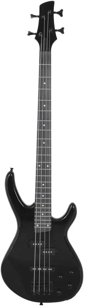 Elektrinė bosinė gitara pradedantiesiems, juoda, 4/4 46"